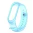 Ремешок night glow (фосфорный) для Mi band 3 4 Blue