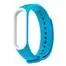 Ремешок для Mi band 3 4 Blue white