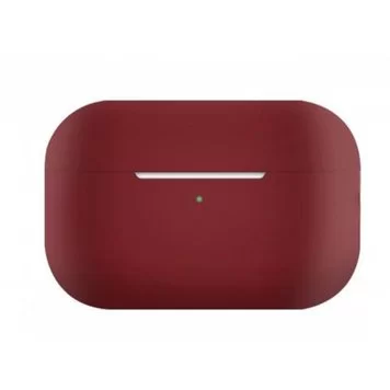 Чехол Silicone case airpods pro burgundy
