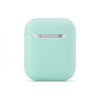 Чехол Silicone case airpods 2 mint green new