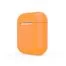 Чехол Silicone case airpods 2 orange new