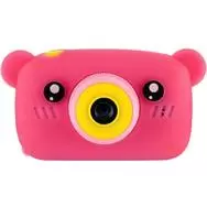 Детский фотоаппарат ZUP Childrens Fun Camera Bear Pink