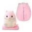 Хомяк с пледом 3 в 1 Pink 2