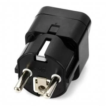 Переходник бытовой CN-EU Black