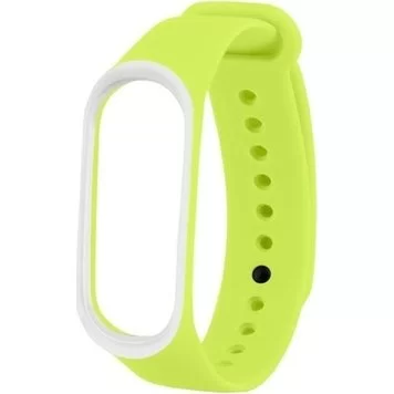 Ремешок для Mi band 3 4 Green white