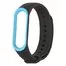 Ремешок для Mi band 3 4 Black blue
