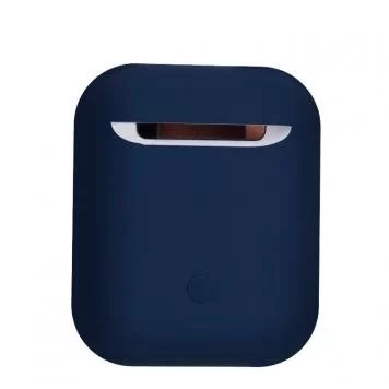 Чехол Silicone case airpods 2 blue