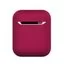 Чехол Silicone case airpods 2 burgundy 2