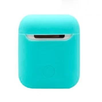 Чехол Silicone case airpods 2 midnight green