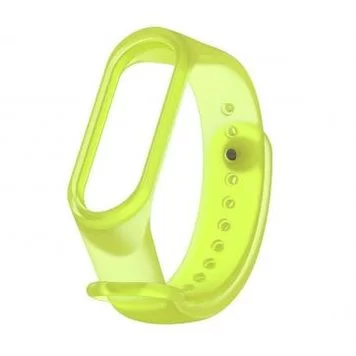 Ремешок night glow (фосфорный) для Mi band 3 4 light green 2