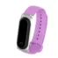 Ремешок спортивный для Mi band 34 Purple 1