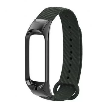 Ремешок спортивный для Mi band 3 4 Black