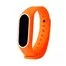 Ремешок для Mi band 3 4 Orange white