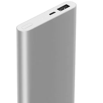 Аккумулятор New xiaomi powerbank 2 10000mah with 2USB (2018 new model) silver 2
