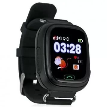 Детские часы с GPS Smart Baby watch Q90 Black 4