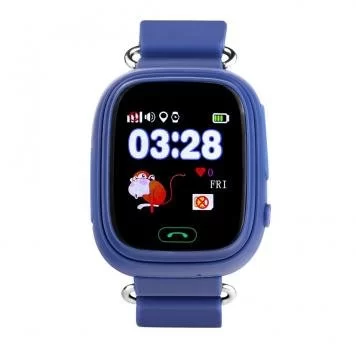 Детские часы с GPS Smart Baby watch Q90 Dark Blue 1