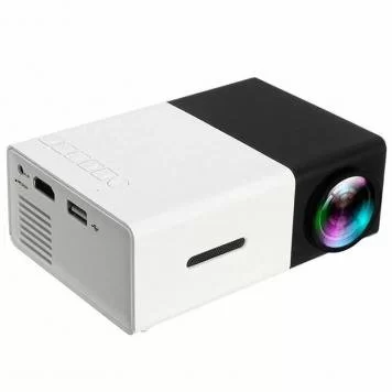 Мини проектор Salange YG-300 Black-White 1