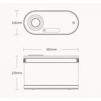 Аквариум Xiaomi Descriptive Geometry Amphibious Ecological View Fish Tank HF-JHYG001 5