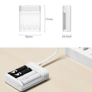 Зарядное устройство Xiaomi ZMI ZI5 ZI7 AA AAA Ni-MH USB Battery Charger 2