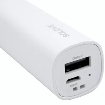 Фонарик Xiaomi Solove X3 Portable Flashlight Power Bank White 2