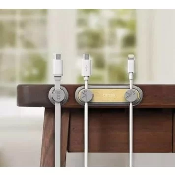 Держатель для проводов Xiaomi Bcase TUP2 Magnetic Absorption Cable Clip Light Brown 3