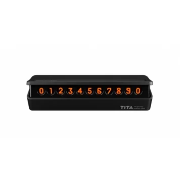 Временная карта парковки Xiaomi BCASE TITA Temporary Parking Card Black 1