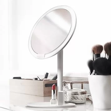 Зеркало для макияжа с подсветкой Xiaomi AMIRO LUX High Color HD Daylight (170 mm.) AML004S White 7
