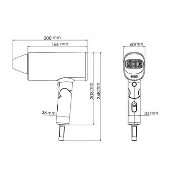 Фен Xiaomi Smate Hair Dryer White 4