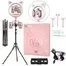 Цветная кольцевая лампа в форме головы кошки Cat Ring Light RK-45 (45 см), со штативом 2