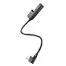 Переходник L-образный Rock Space L-shape Type-c + Jack 3.5mm 2