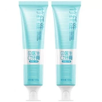 Зубная паста Xiaomi Doctor Bay 0+ Bamboo Fiber Moisturizing Toothpaste (Two Pack) 1