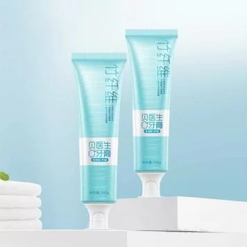 Зубная паста Xiaomi Doctor Bay 0+ Bamboo Fiber Moisturizing Toothpaste (Two Pack) 3