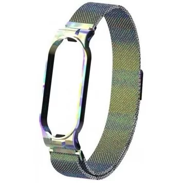 Ремешок миланский с магнитом для Mi band 5 Colorful