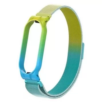 Ремешок миланский с магнитом для Mi band 5 Lan Xia