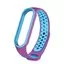 Ремешок Nike с кнопкой для Mi band 5 Purple blue