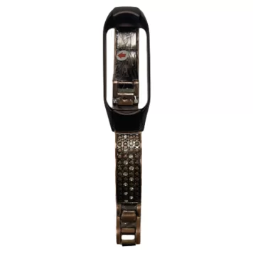 Ремешок металлический Diamond для Mi band 5 Persian Red