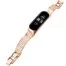 Ремешок металлический Diamond для Mi band 5 Rose Gold 2 Правильный цвет