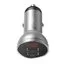 Автомобильное зарядное устройство Baseus Digital Display Dual USB 4.8A Car Charger 24W CCBX-0S Silver 1