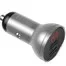Автомобильное зарядное устройство Baseus Digital Display Dual USB 4.8A Car Charger 24W CCBX-0S Silver 3