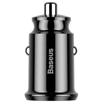 Автомобильное зарядное устройство Baseus Grain Car Charger CCALL-ML01 Black 1
