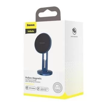 Автомобильный держатель Baseus Hollow Magnetic Car Mount Holder with clamping function SULK-01 Black