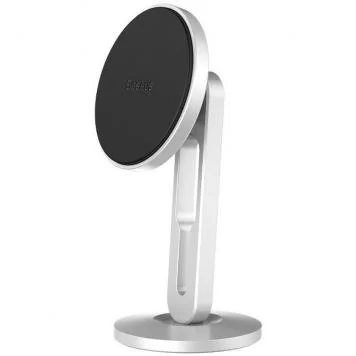 Автомобильный держатель Baseus Hollow Magnetic Car Mount Holder with clamping function SULK-0S Silver 1