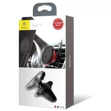 Автомобильный держатель BASEUS Magnetic Air SUGX-A01 Black