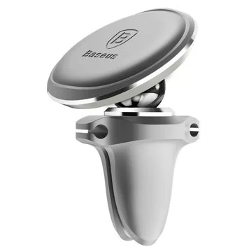 Автомобильный держатель BASEUS Magnetic Air SUGX-A0S Silver 1