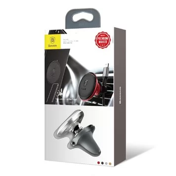 Автомобильный держатель BASEUS Magnetic Air SUGX-A0S Silver