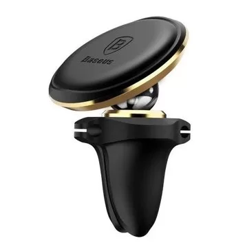 Автомобильный держатель BASEUS Magnetic Air SUGX-A0V Gold 1