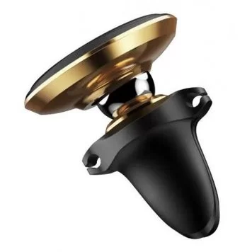 Автомобильный держатель BASEUS Magnetic Air SUGX-A0V Gold 3