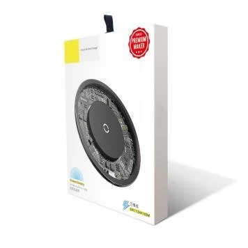 Беспроводное зарядное устройство Baseus Simple Wireless Charger CCALL-AJK01 Crystal