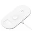 Беспроводное зарядное устройство Baseus Smart 3in1 Wireless Charger For Phone+Watch+Pods (18W MAX) WX3IN1-C02 White 2