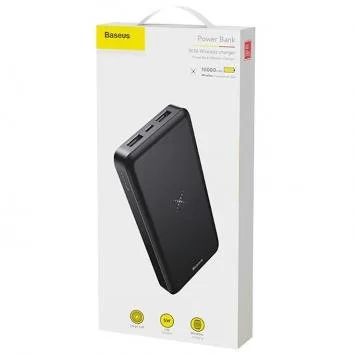 Беспроводной внешний аккумулятор Baseus 10000 mAh PPALL-M3601 Black
